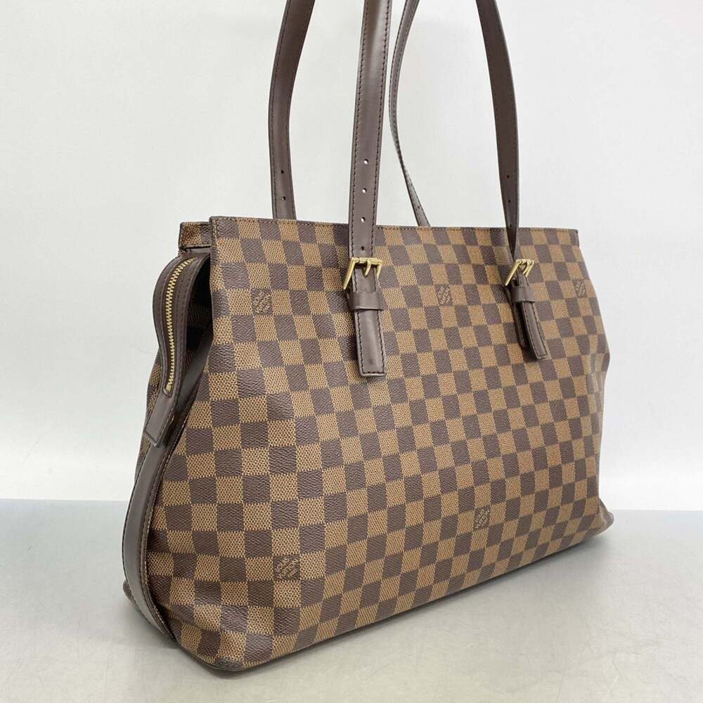 LOUIS VUITTON Authentic Brown Damier Tote Bag - Picture 2 of 11